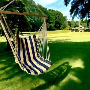 Boho hammock seat swing
